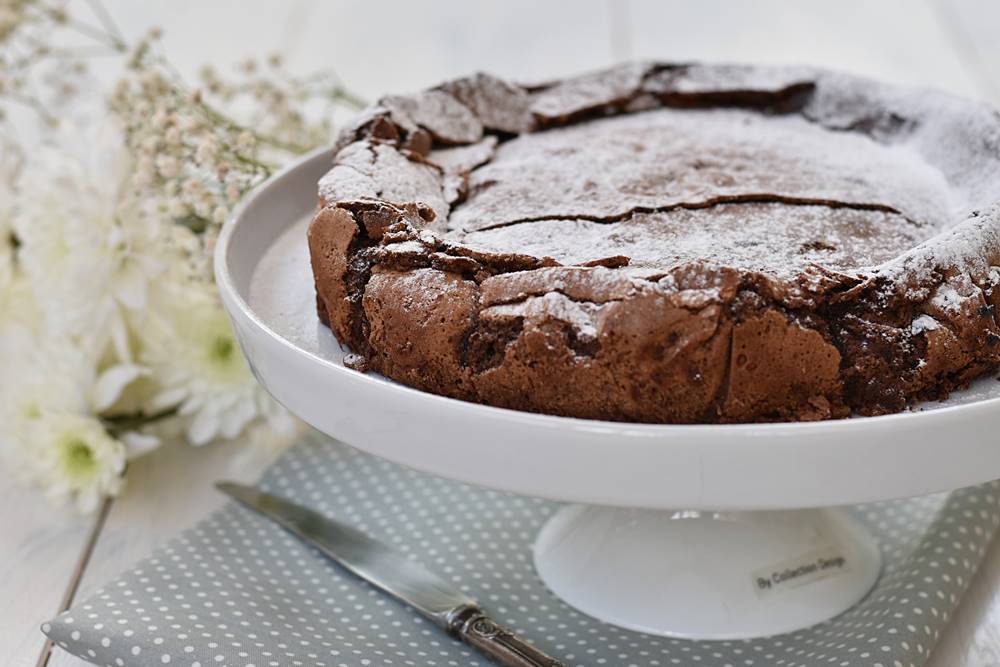 עוגת פאדג' שוקולד כשל"פ (פרווה)