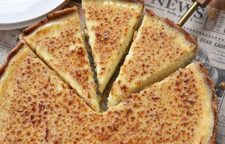 עוגת גבינה קרם ברולה מושלמת