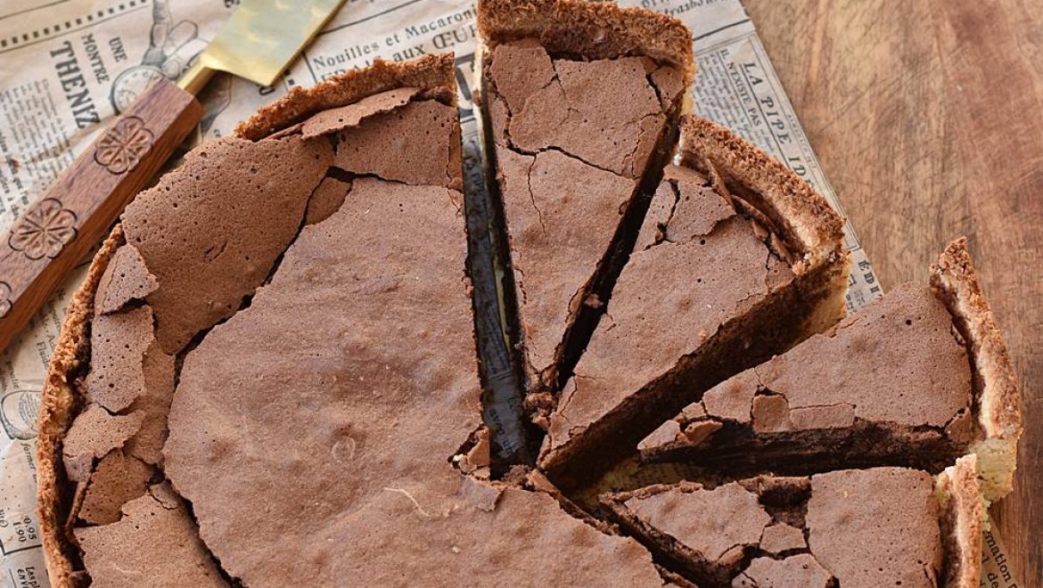 עוגת שוקולד על בסיס קוקוס