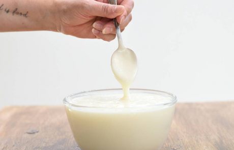 חלב מרוכז ביתי רגיל וגם טבעוני