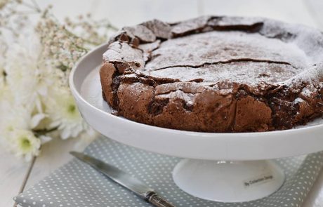 עוגת פאדג' שוקולד כשל"פ (פרווה)