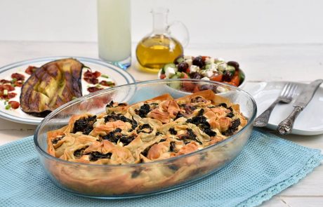 מאפה גבינות ותרד יווני – ספנקופיטה