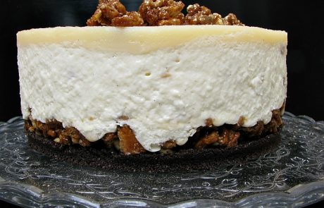 עוגת גבינה עם הפתעות קראנצ'יות